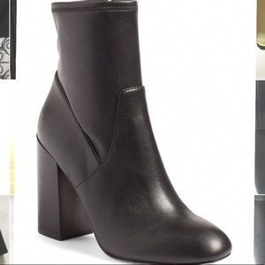 Rebecca Minkoff Bojana Block Heel Bootie 10 Black